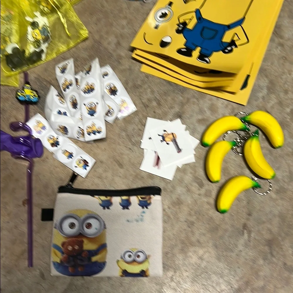 Yellow Disposable Tableware Party Supplies Set